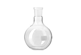 BALÃO DE FUNDO CHATO GARGALO CURTO COM JUNTA ESMERILHADA (24/40)